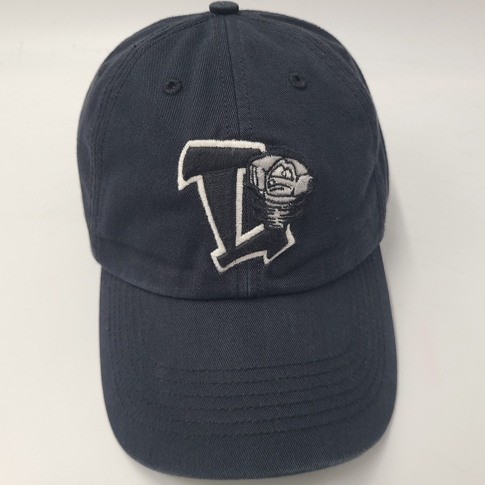 Lansing Lugnuts Hat Fitted M 47 Brand Franchise Black White MiLB Baseball‎ Men